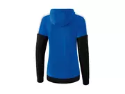 Erima Squad jacket with hood, kapucnis melegítő felső női, kék-fekete