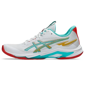 Asics Netburner Ballistic FF 4 fehér/türkiz - 1052A090-960