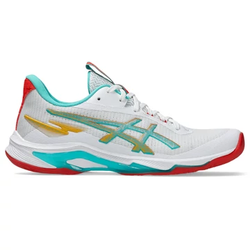 Asics Netburner Ballistic FF 4 fehér/türkiz - 1052A090-960