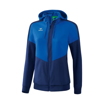 Erima Squad jacket with hood, kapucnis melegítő felső női, kék