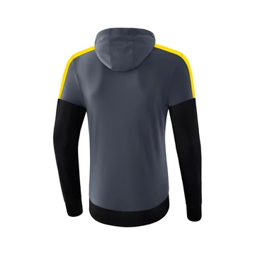 Erima Squad Hoody kapucnis pulóver férfi, szürke-sárga