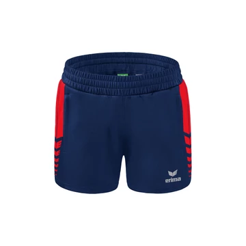 Erima Six Wings Shorts női rövidnadrág, kék-piros