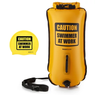 Finis biztonsági úszó bója, 28l, sárga, CSW, Dry Bag Bouy