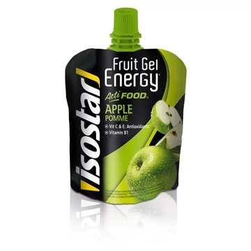 Isostar Actifood Zöldalmás 90g- Energia gél