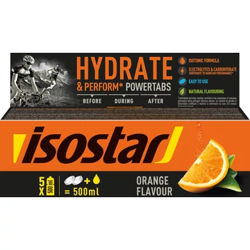 Isostar pezsgőtabletta narancs / Powertabs