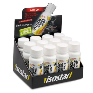 Isostar Energia Shot eper 60ml / Energy Shot gránátalma, strawberry