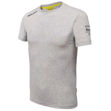 Mikasa Ami rövid ujjú pamut póló, unisex, szürke