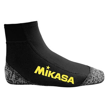 Mikasa strandröplabda neoprén zokni, fekete/sárga