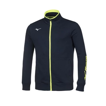 Mizuno Sweat FZ Jacket, férfi kardigán, kék