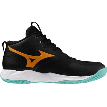 Mizuno Wave Momentum Pro Mid teremcipő fekete/narancs -V1GA254512