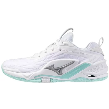 Mizuno Wave Stealth Neo 2 kézilabda cipő fehér/menta - X1GB240145