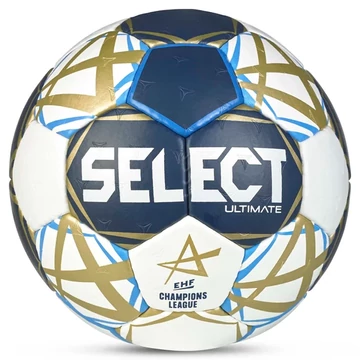 Select Ultimate EHF Bajnokok Ligája V25 Kézilabda kék/fehér