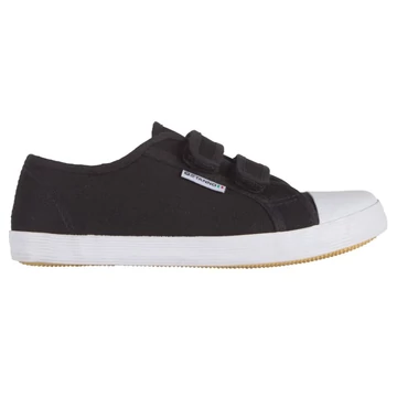 Stanno vászon tornacipő gyerekeknek fekete - Canvas Gym Shoe Velcro