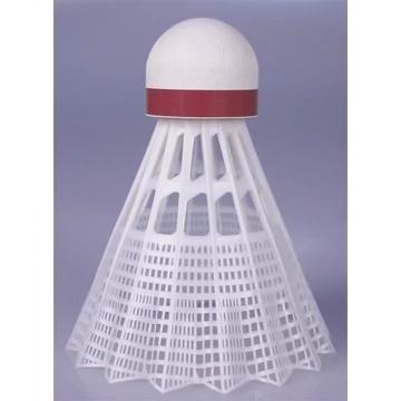Yonex Mavis 2000 tollaslabda fehér toll, piros csík 6 db