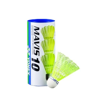 Yonex Mavis 10 tollaslabda sárga toll, kék csík 3 db