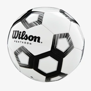 Focilabda Wilson Pentagon fehér-fekete