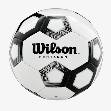 Focilabda Wilson Pentagon fehér-fekete