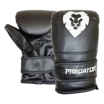 Zsákoló kesztyű Predator, fekete műbőr