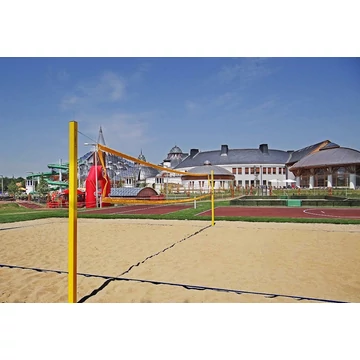 Strandröplabda állvány talpfával