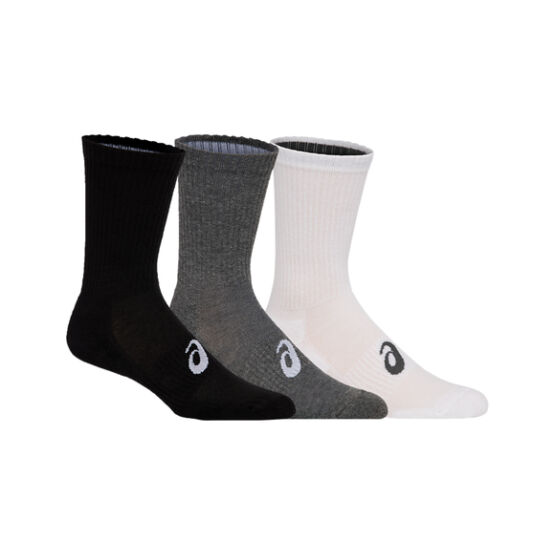 Asics 3PPK Crew multisport zokni szürke, fekete, fehér