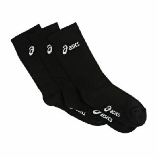 Zokni Asics 3PPKCrew Sock, pamut 3 pár egy csomagban fekete unisex