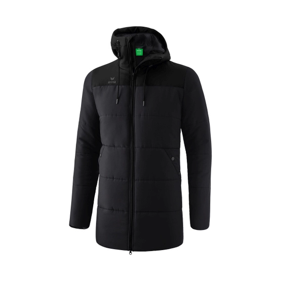 Erima Squad Winter Jacket, téli kabát, férfi, fekete