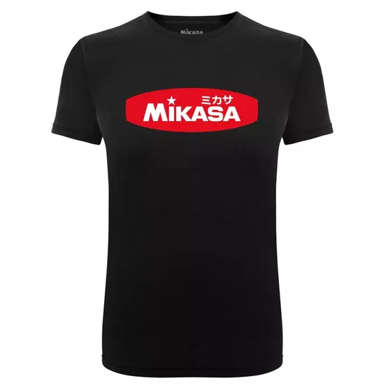 Mikasa férfi rövidujjú póló, fekete - MT5035_V1