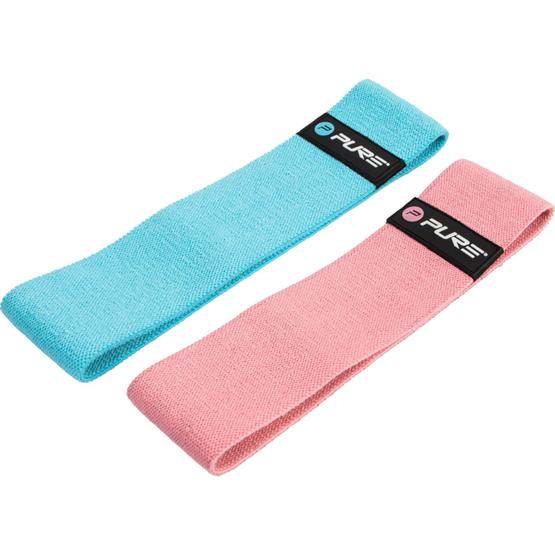 Pure2Improve jóga band szett 2db kék/rózsaszín