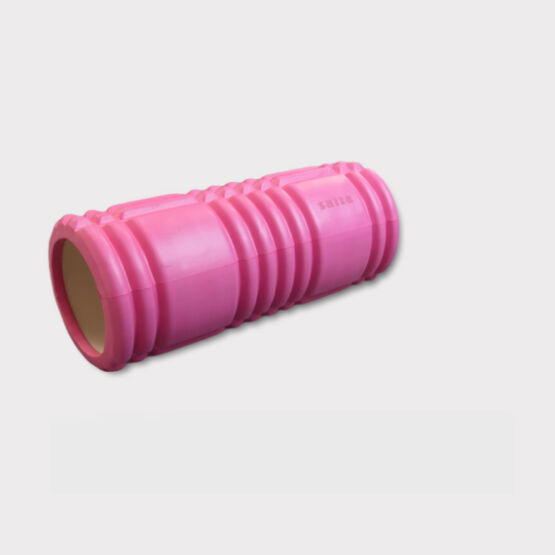 Masszírozó, SMR henger 33 x 14 cm, gyűrűs, pink