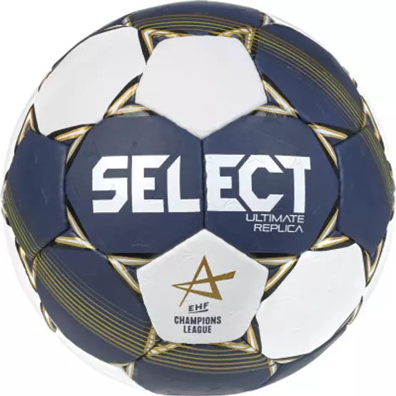 Select Ultimate 1-es kézilabda, EHF mérkőzéslabda fehér-kék