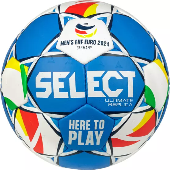 Select Ultimate Replica  3-as kézilabda, EHF mérkőzéslabda fehér-kék
