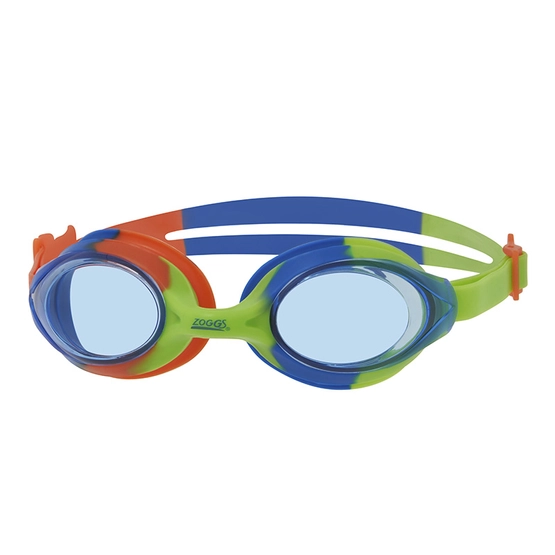 Zoggs Bondi Junior úszószemüveg, zöld/narancs/kék