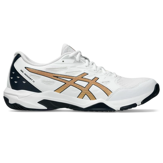 Asics Gel-Rocket 11 röplabdás cipő, férfi fehér/fekete