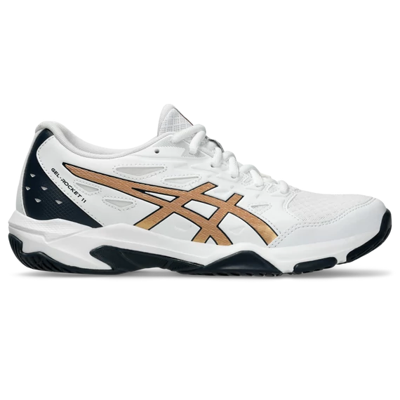 Asics Gel-Rocket 11 röplabdás cipő, női fehér/fekete