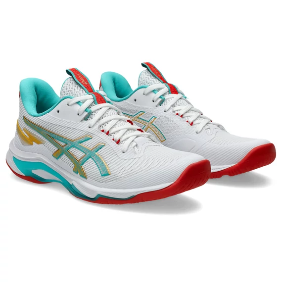 Asics Netburner Ballistic FF 4 fehér/türkiz