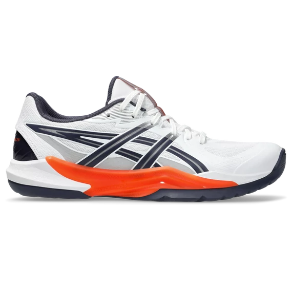 Asics Powerbreak FF kézilabda cipő, férfi fehér/narancs- 1071A101_102
