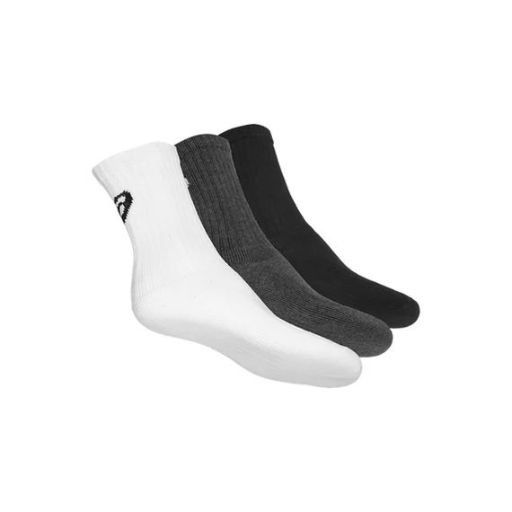 Asics 3PPK Crew multisport zokni szürke, fekete, fehér