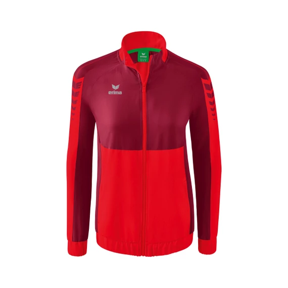 Erima Six Wings Presentation jacket melegítő felső női, piros-bordó