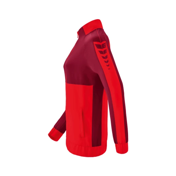 Erima Six Wings Presentation jacket melegítő felső női, piros-bordó