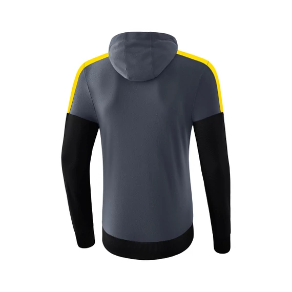 Erima Squad Hoody kapucnis pulóver férfi, szürke-sárga
