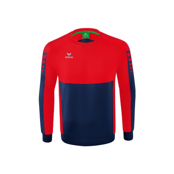 Erima Six Wings Sweatshirt pulover férfi, kék-piros