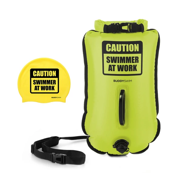 Finis biztonsági úszó bója, 20l, sárga, CSW, Dry Bag Bouy