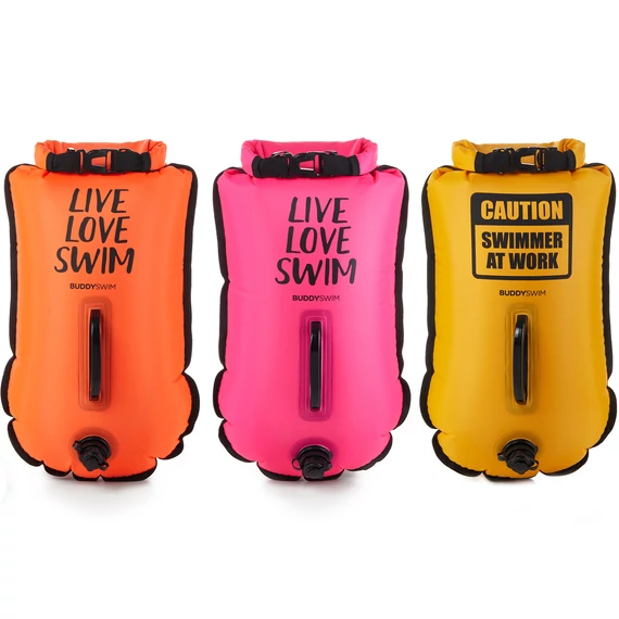 Finis biztonsági úszó bója, 20l, narancs, LLS, Dry Bag Bouy