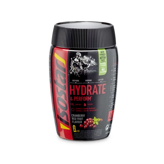 Isostar izotóniás italpor 400g vörösáfonya