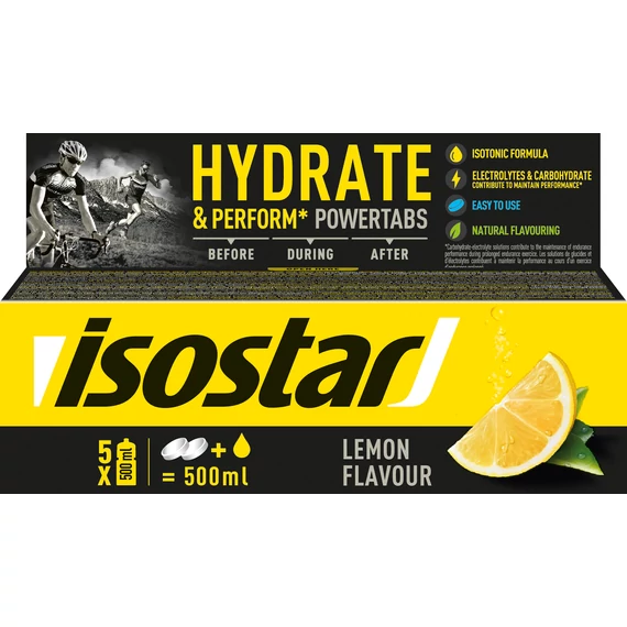 Isostar pezsgőtabletta citrom / Powertabs