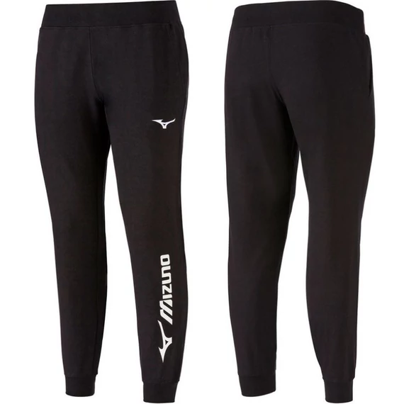 Mizuno Terry Pant, férfi melegítő nadrág, fekete- 32ED7B65_09