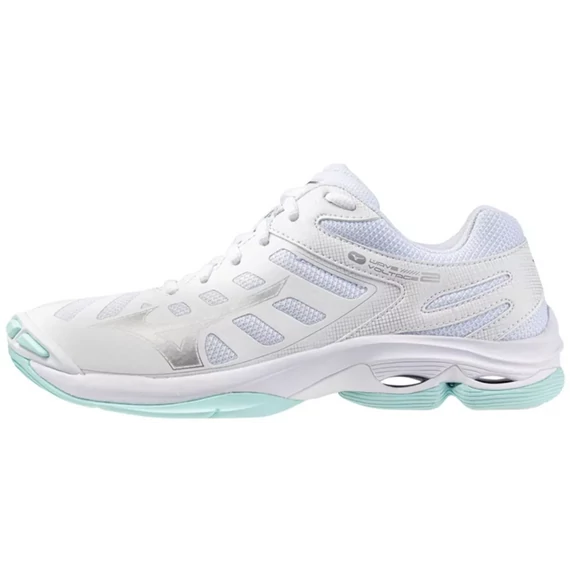 Mizuno Wave Voltage 2 röplabda cipő fehér/menta