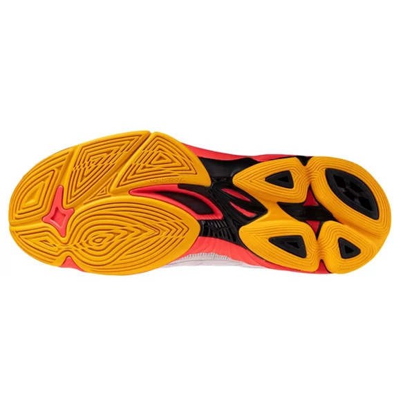 Mizuno Wave Voltage 2 röplabda cipő fehér/narancs