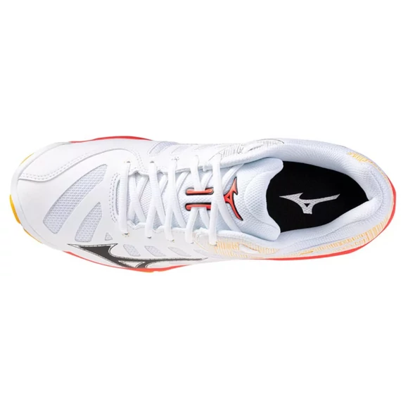 Mizuno Wave Voltage 2 röplabda cipő fehér/narancs