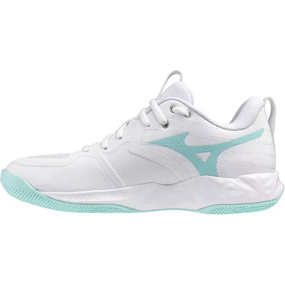 Mizuno Wave Momentum Pro teremcipő fehér/menta